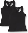 Amazon Essentials Women's Active Quick Dry Tech Stretch Racerback Scoop Neck Tank Top, Multipacks