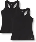 Amazon Essentials Women's Active Quick Dry Tech Stretch Racerback Scoop Neck Tank Top, Multipacks