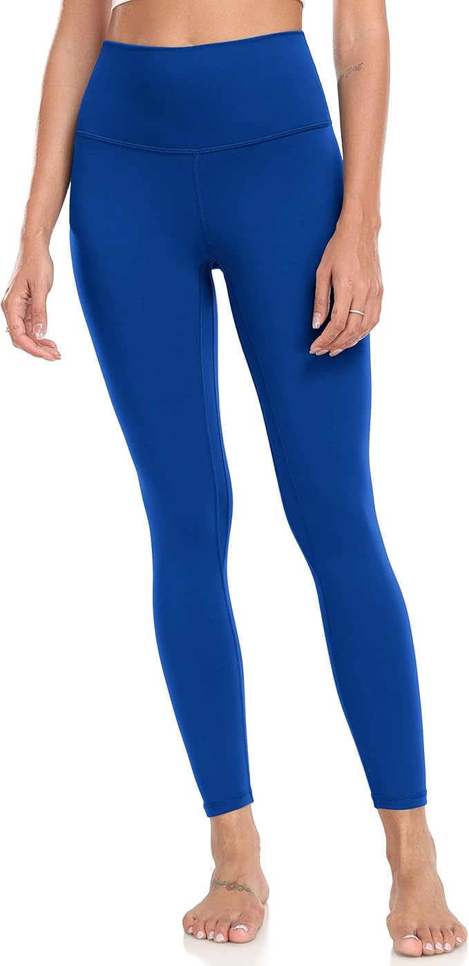 Colorfulkoala Women's High Waisted Tummy Control Workout Leggings 7/8 Length Ultra Soft Yoga Pants 25"