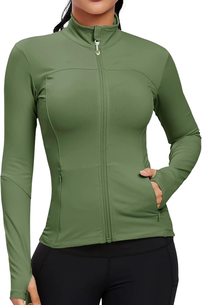 GYM RAINBOW Workout Jackets for Women Athletic Jacket Spring Running Yoga Jackets