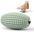 HODEMI Vibrating Massage Ball with Magnetic Rolling Head, Handheld High-Frequency Vibration Massager, 3 Speed Levels, Rechargeable Silicone Massage Roller for Gym, Office, and Travel Use (Green)