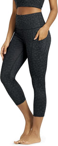 ODODOS Women's High Waisted Yoga Leggings with Pockets, Tummy Control Non See Through Workout Athletic Running Yoga Pants