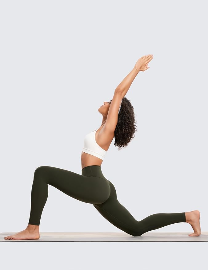 CRZ YOGA Butterluxe Yoga Leggings 28'' - High Waisted Womens Workout Lounge Pants Buttery Soft