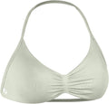 AUROLA Influence Strappy Bra Sports Bras for Women, Backless Padded Impact Strappy Bra Workout Gym Yoga with Removable Cups