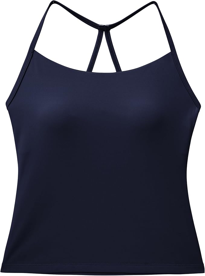 OMKAGI 2 Piece Workout Sets for Women Padded Tank Tops Flare Leggings Pilates Outfits