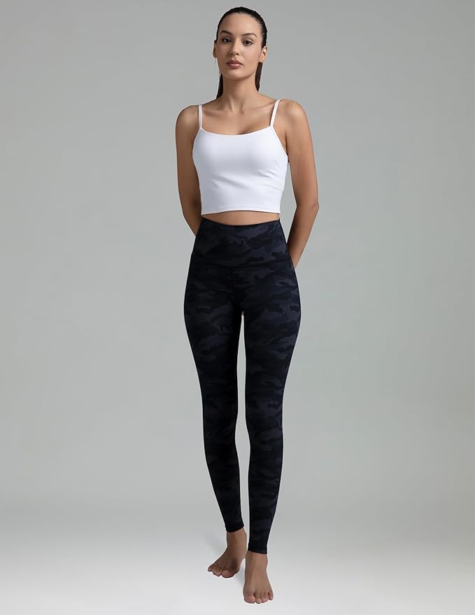 Colorfulkoala Women's High Waisted Tummy Control Workout Leggings Full Length Ultra Soft Yoga Pants 28"