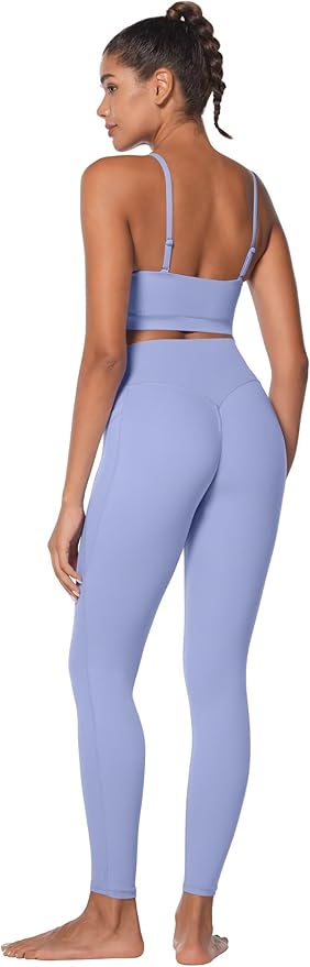 Sunzel Sunzfly Workout Leggings for Women, Tummy Control Compression Workout Gym Yoga Pants, High Waist & No Front Seam Lycra