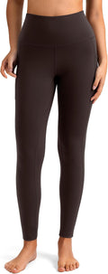 Colorfulkoala Women's High Waisted Yoga Pants 7/8 Length Leggings with Pockets