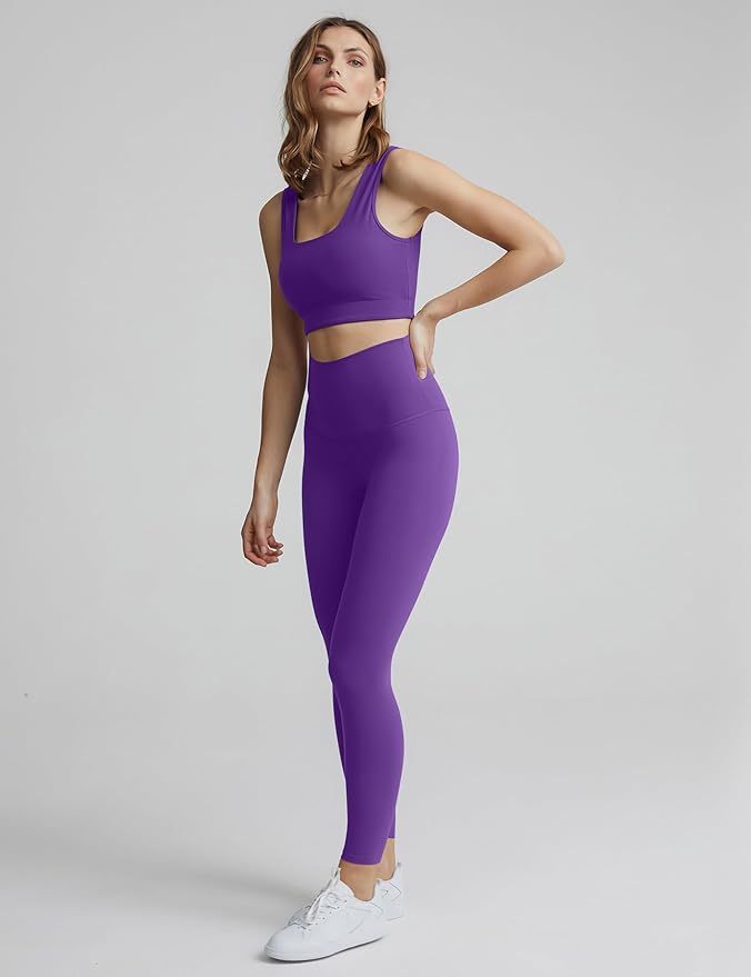 YUDSUD High Waisted Leggings for Women - Tummy Control Yoga Pants for Workout Running Athletic Women's Leggings Plus Size