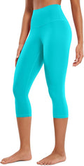 CRZ YOGA Butterluxe Yoga Capris Leggings 19'' - High Waisted Workout Buttery Soft Athletic Lounge Womens Crop Pants