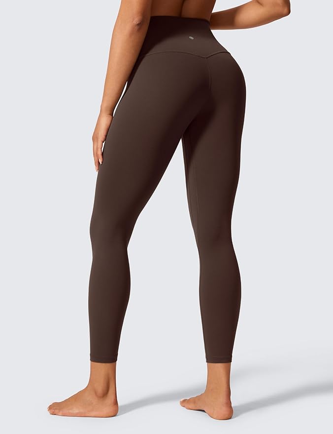 CRZ YOGA Butterlift Workout Leggings 25" - High Waisted Pilates Gym Athletic Womens Yoga Pants Buttery Soft