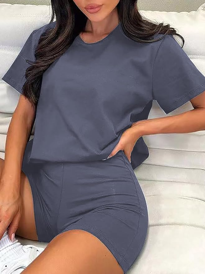 ZFLM casual sportswear 3-piece set high waist tight pants yoga pants short sleeved round neck yoga set