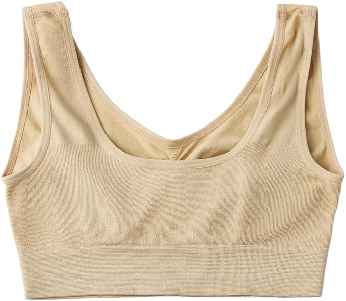 Hiking Gril Women's Comfort Wirefree Bralette Unpadded Sleep Yoga Bra
