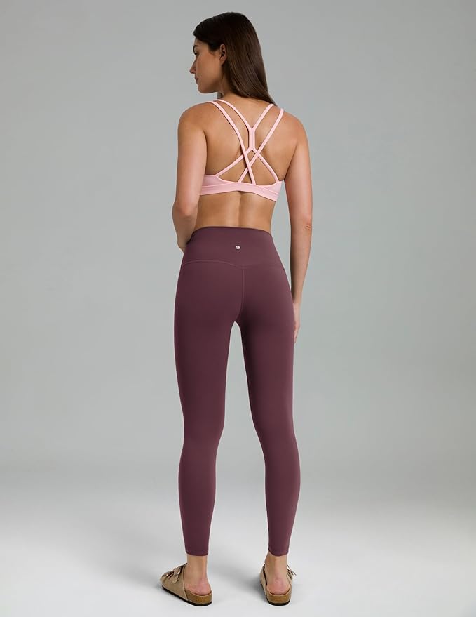 Colorfulkoala Women's Dreamlux High Waisted Workout Leggings 25" / 28" Inseam Yoga Pants