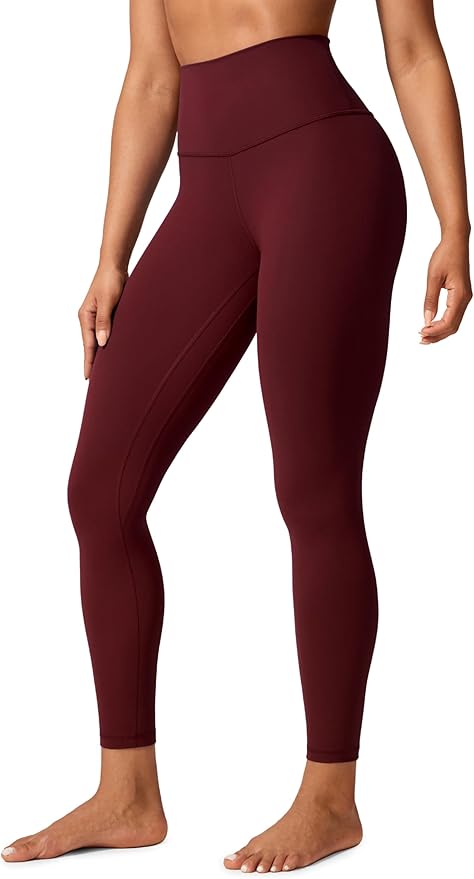 CRZ YOGA Butterlift Workout Leggings 25" - High Waisted Pilates Gym Athletic Womens Yoga Pants Buttery Soft