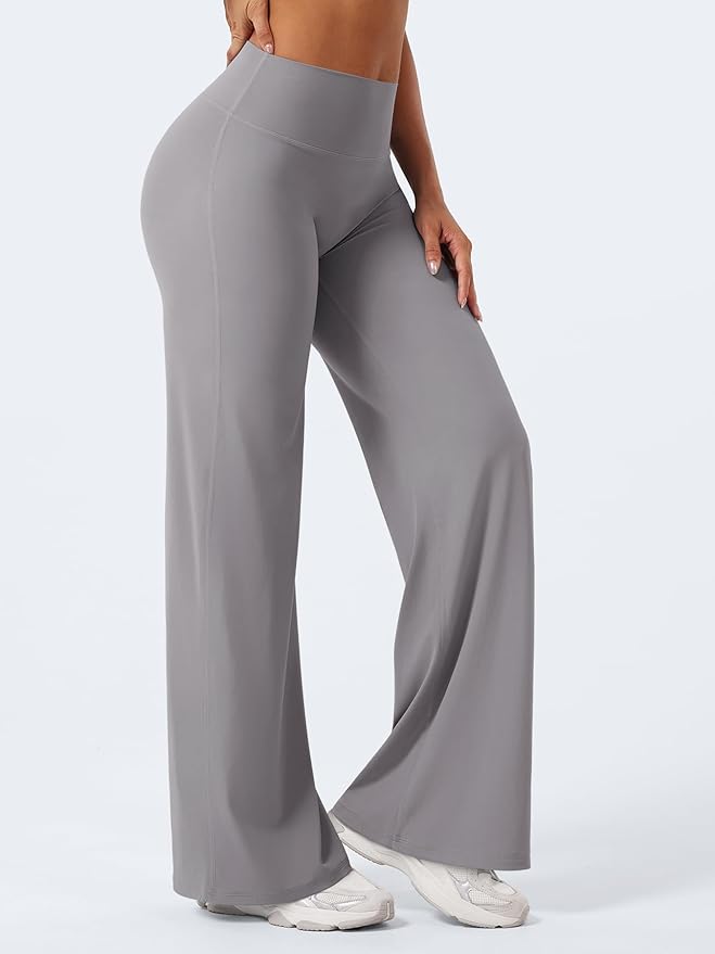 YEOREO Workout Leggings Womens No Front Seam Straight Leggings 29"/ 31.5"/ 33"/ 35" High Waist Buttery Eddiy Gym Yoga Pants