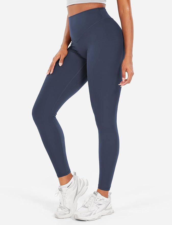 YEOREO Workout Leggings for Women Hidden Scrunch Tummy Control Leggings Agathia High Waisted Gym Yoga Pants