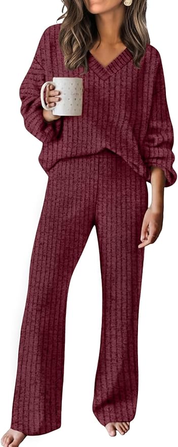 RUMIA Lounge Sets for Women 2026 Vacation Matching Track Suits Sweater Fall Outfits (S-2XL)