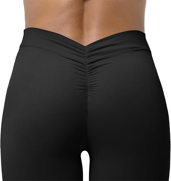 Sunzel Flare Leggings, Crossover Yoga Pants with Tummy Control, High-Waisted and Wide Leg
