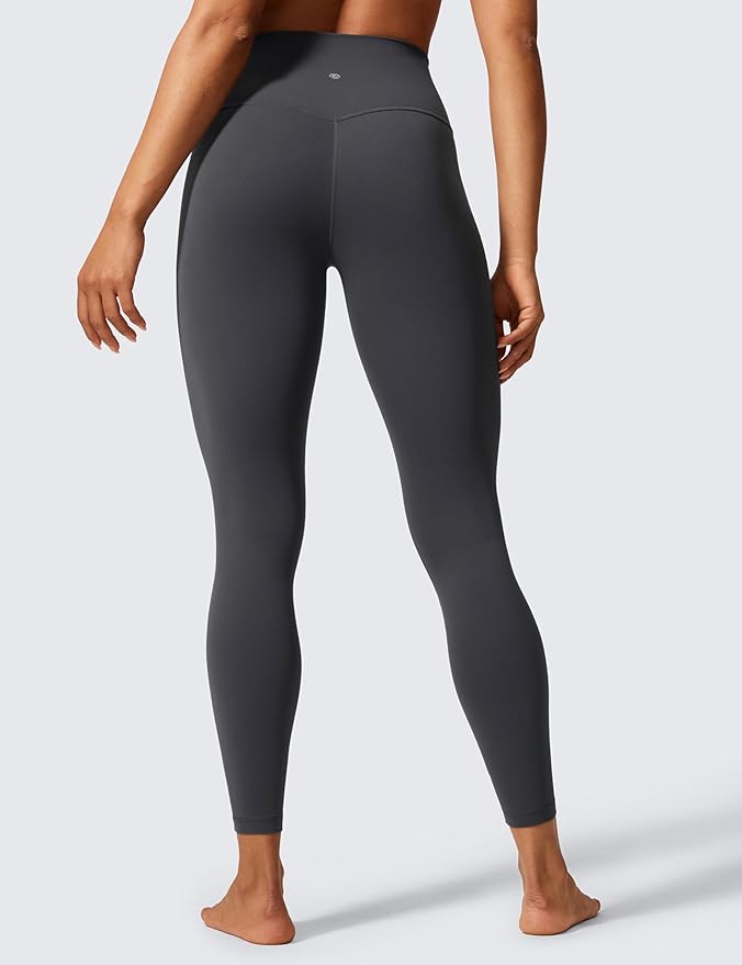 CRZ YOGA Butterlift Workout Leggings 25" - High Waisted Pilates Gym Athletic Womens Yoga Pants Buttery Soft