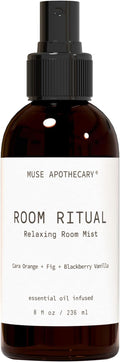 Muse Apothecary Room Ritual - Aromatic and Relaxing Room Mist, Infused with Natural Essential Oils - 8oz, Cara Orange + Fig + Blackberry Vanilla