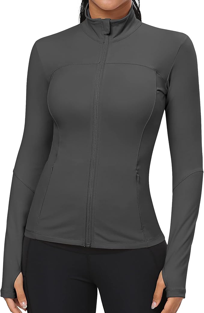 GYM RAINBOW Workout Jackets for Women Athletic Jacket Spring Running Yoga Jackets
