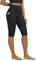 ODODOS Women's High Waisted Yoga Capris with Pockets, Tummy Control Non See Through Workout Athletic Running Capri Leggings