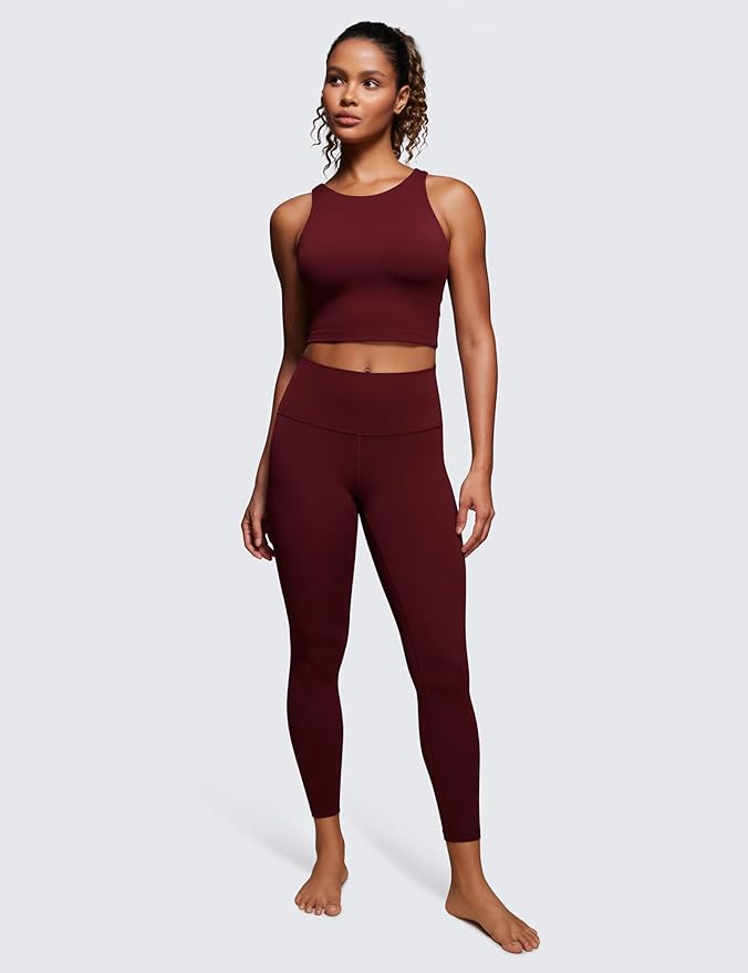 CRZ YOGA Butterluxe Yoga Leggings 25" - High Waisted Buttery Soft Womens Workout Lounge Pants