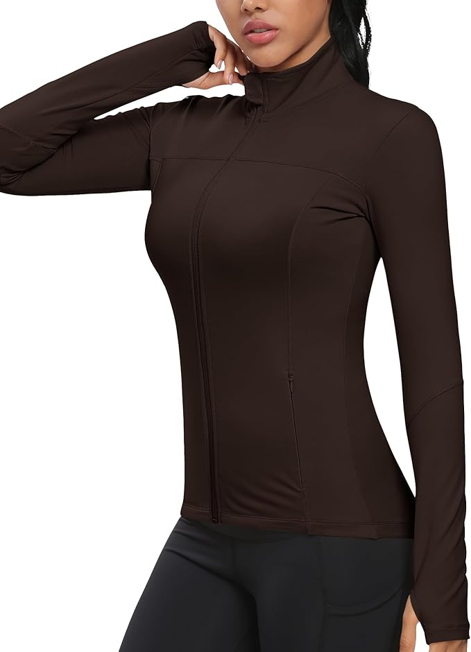 GYM RAINBOW Workout Jackets for Women Athletic Jacket Spring Running Yoga Jackets