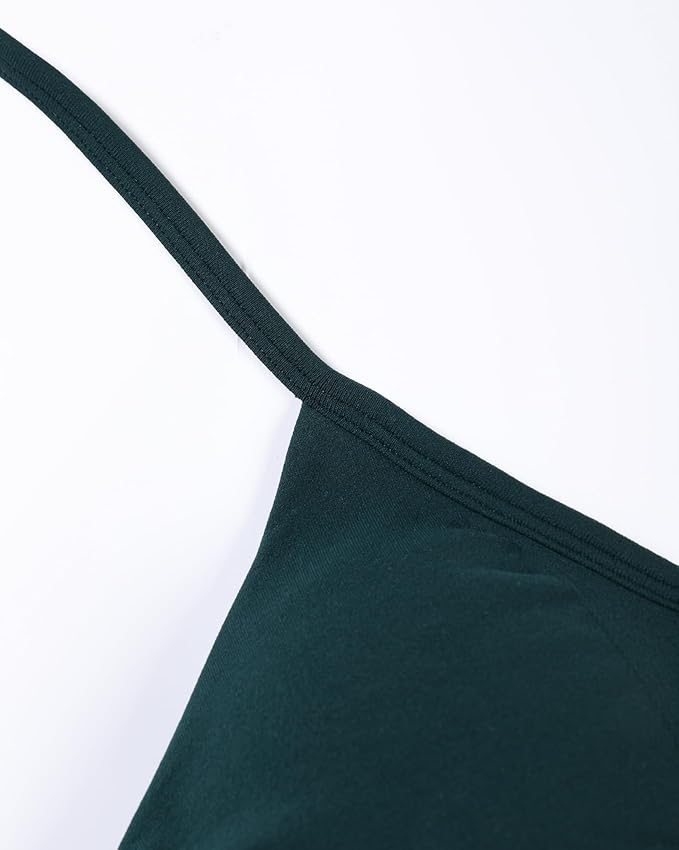 AUROLA Influence Strappy Bra Sports Bras for Women, Backless Padded Impact Strappy Bra Workout Gym Yoga with Removable Cups
