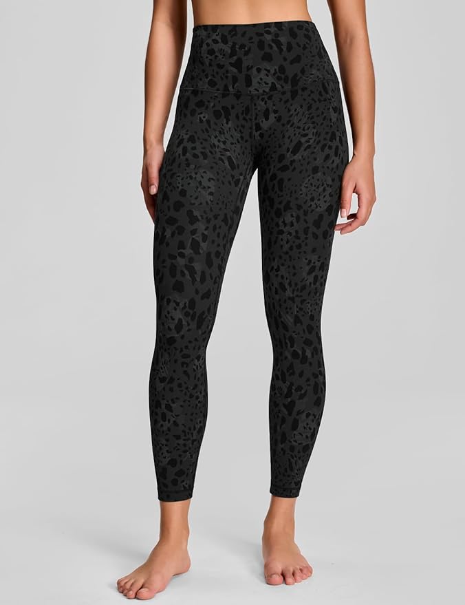 HeyNuts Yoga Pro Leggings 25'', Light to Medium Support, Buttery Soft 7/8 Lounge Yoga Pants