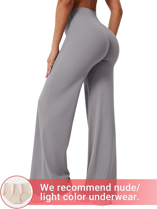 YEOREO Workout Leggings Womens No Front Seam Straight Leggings 29"/ 31.5"/ 33"/ 35" High Waist Buttery Eddiy Gym Yoga Pants