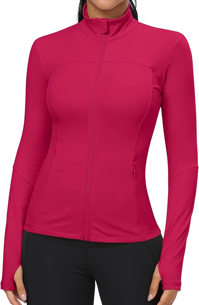 GYM RAINBOW Workout Jackets for Women Athletic Jacket Spring Running Yoga Jackets