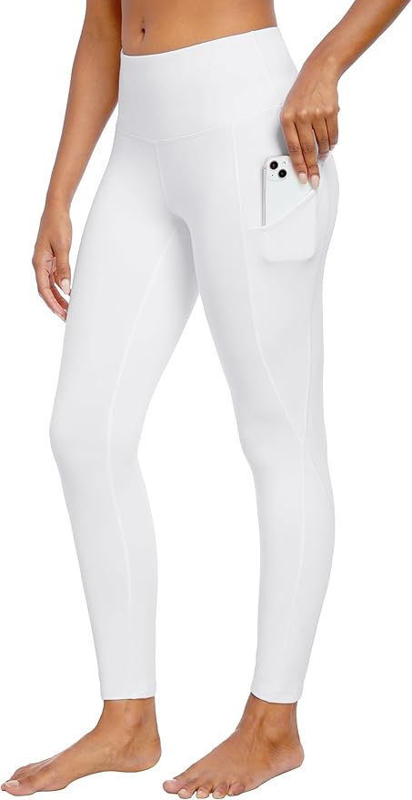Ewedoos Leggings with Pockets for Women High Waisted Athletic Workout Compression Leggings Tummy Control Yoga Pants Women