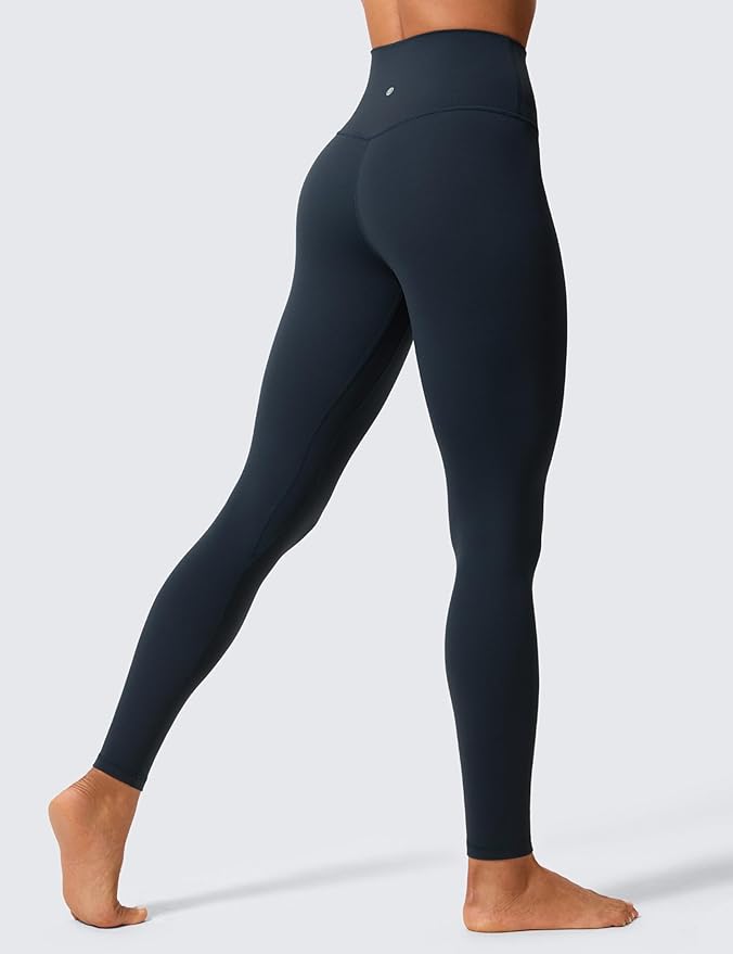 CRZ YOGA Butterlift Workout Leggings 28" - High Waisted Pilates Gym Athletic Womens Yoga Pants Buttery Soft