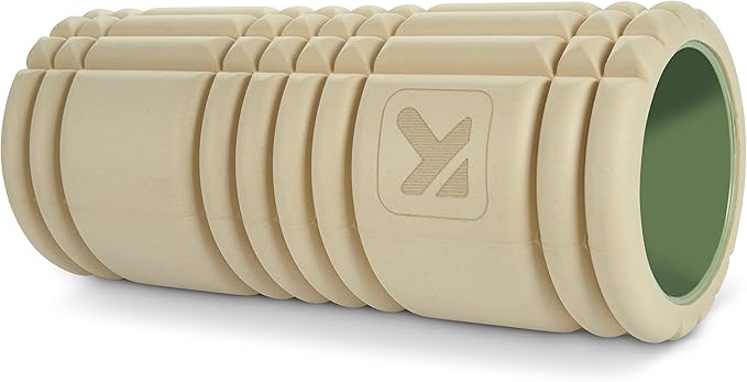 TriggerPoint Grid 1.0 Foam Roller - 13" Multi-Density Massage Roller for Deep Tissue & Muscle Recovery - Relieves Tight, Sore Muscles & Kinks, Improves Mobility & Circulation - Targets Key Body Parts