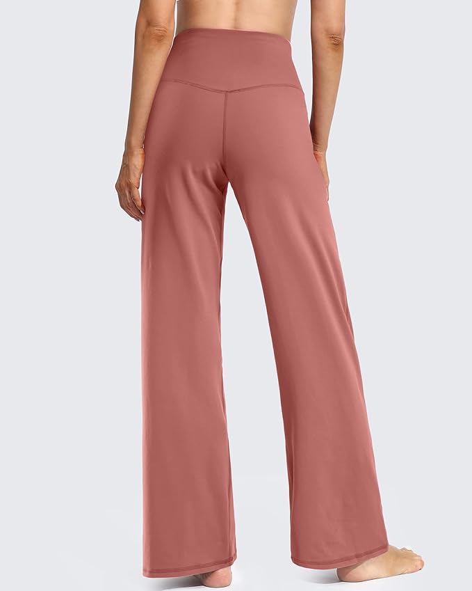 Promover Wide Leg Pants Woman Yoga Pants with Pockets Stretch Loose Casual Lounge Sweatpants Petite/Regular/Tall