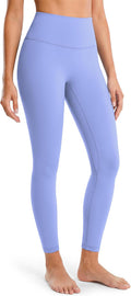 Colorfulkoala Dreamlux No Front Seam Leggings for Women 25"/28" Inseam, High Waisted Buttery Soft Yoga Pants
