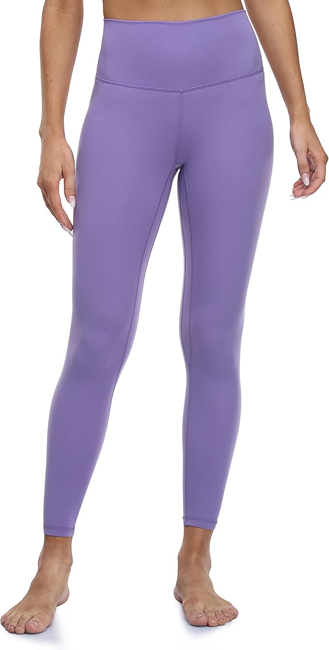 YUNOGA Women's Ultra Soft High Waisted Seamless Leggings Tummy Control Yoga Pants
