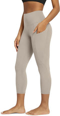 ODODOS Women's High Waisted Yoga Leggings with Pockets, Tummy Control Non See Through Workout Athletic Running Yoga Pants