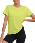 KevaMolly Workout Tops for Women UPF50+ Breathable Loose Fit Yoga T Shirts Short Sleeve Running Gym Athletic Tee Top