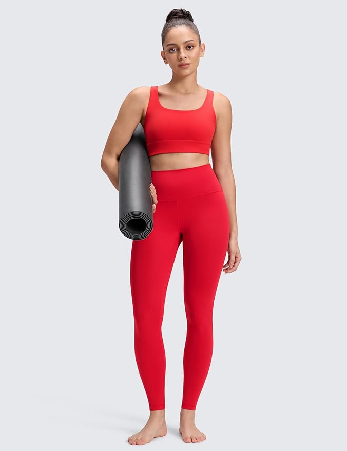 CRZ YOGA Butterluxe Yoga Leggings 28'' - High Waisted Womens Workout Lounge Pants Buttery Soft