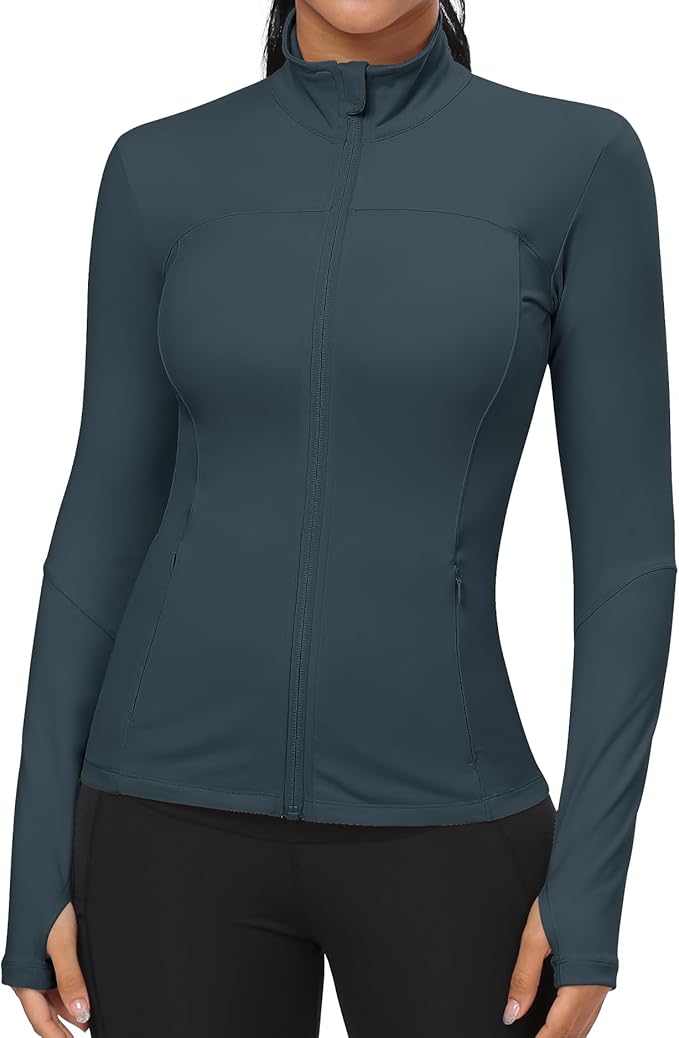 GYM RAINBOW Workout Jackets for Women Athletic Jacket Spring Running Yoga Jackets