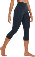 CRZ YOGA Butterluxe Yoga Capris Leggings 19'' - High Waisted Workout Buttery Soft Athletic Lounge Womens Crop Pants