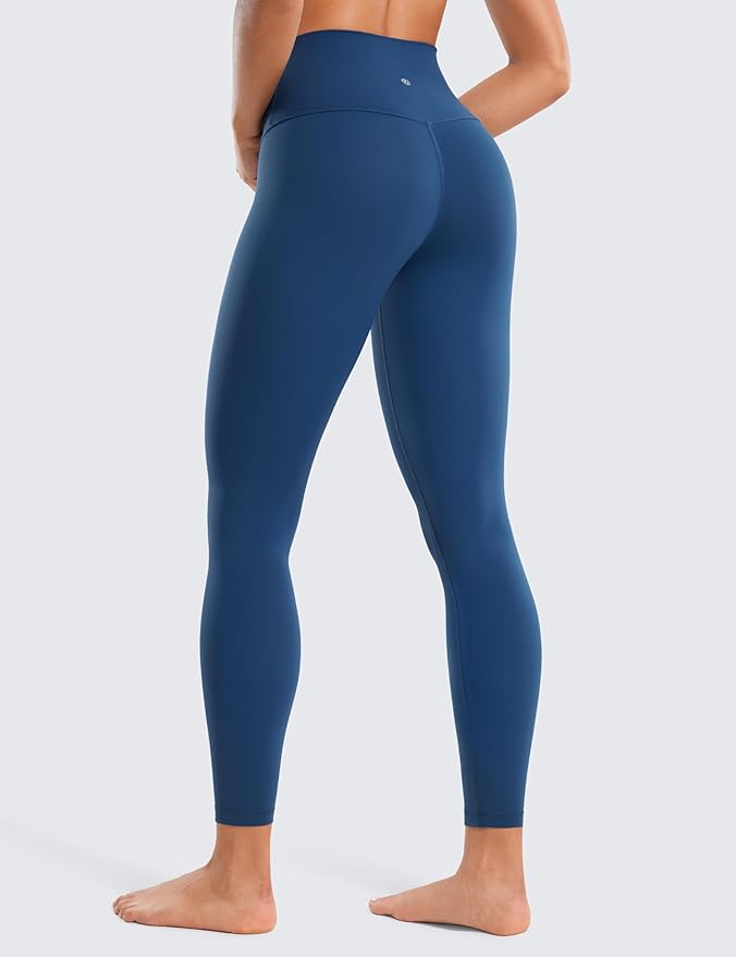 CRZ YOGA Butterluxe Yoga Leggings 25" - High Waisted Buttery Soft Womens Workout Lounge Pants