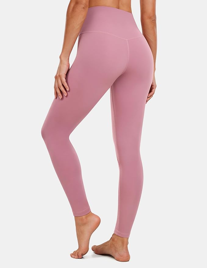 Colorfulkoala Women's High Waisted Tummy Control Workout Leggings Full Length Ultra Soft Yoga Pants 28"