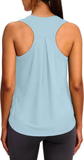 XIEERDUO Tank Top for Women Racerback Sleeveless Workout Tops Loose Fit Yoga Running Gym Shirts for Women
