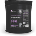 Wipex Gym Wipes Bucket Refill – EWG Verified, 400 Ct Plant-based Fitness Equipment Wipes, Lavender and Vinegar to Clean Surfaces, Safe Yoga Mat Cleaner, Gym Cleaner and Peloton