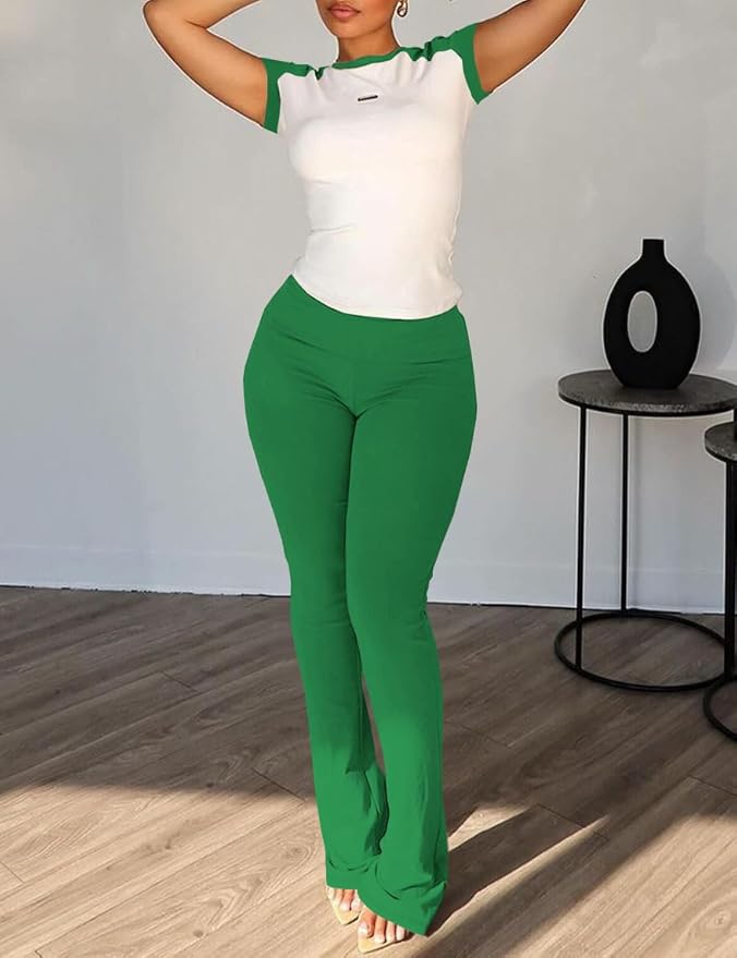 Nimsruc 2 Piece Outfits for Women Casual Sweat Sets