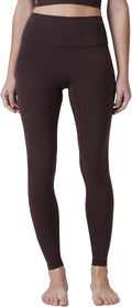 Colorfulkoala Dreamlux No Front Seam Leggings for Women 25"/28" Inseam, High Waisted Buttery Soft Yoga Pants